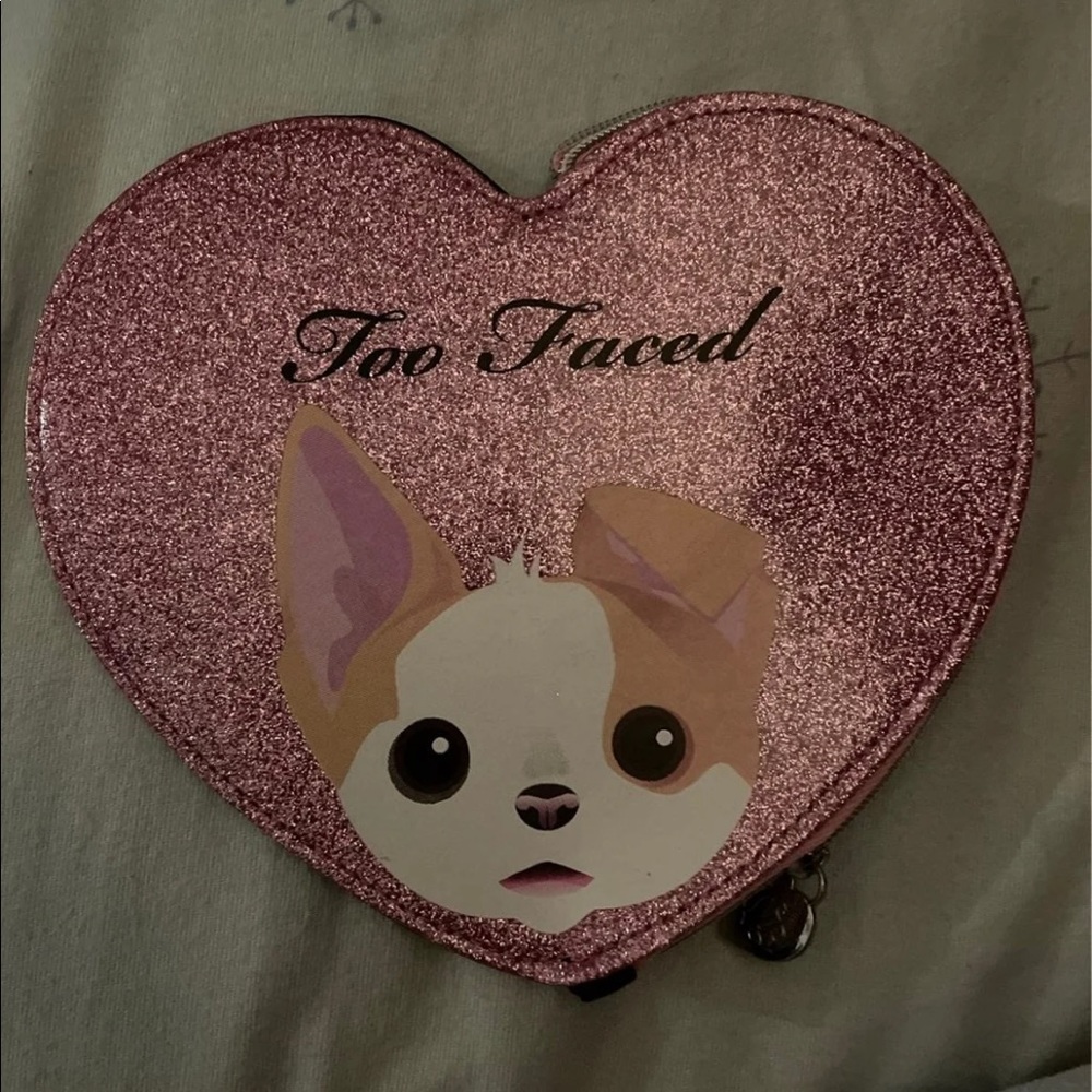 Kat Von D x Too faced little heart bag